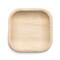 Square Palm Leaf Eco Friendly Disposable Pastry Plates - 4" (100 Plates)